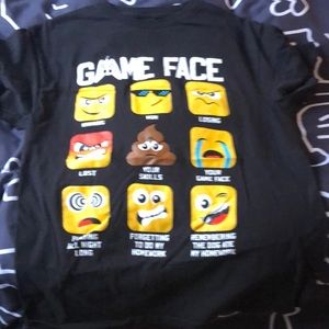 Game face shirt